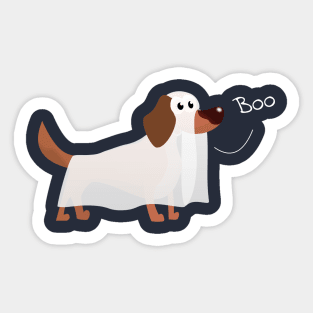 Hallowiener dog Sticker